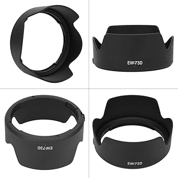 Canon - 新品級！EF-S 18-135mm IS USM/純正レンズフードEW-73D付 Canon Lens Hood EW-73D for EF-S18-135mm F3.5-5.6 IS USM